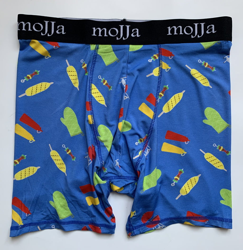 Mens Fun Colorful Funky Boxer Briefs Beer Underwear and Socks Combo-Medium  at  Men's Clothing store