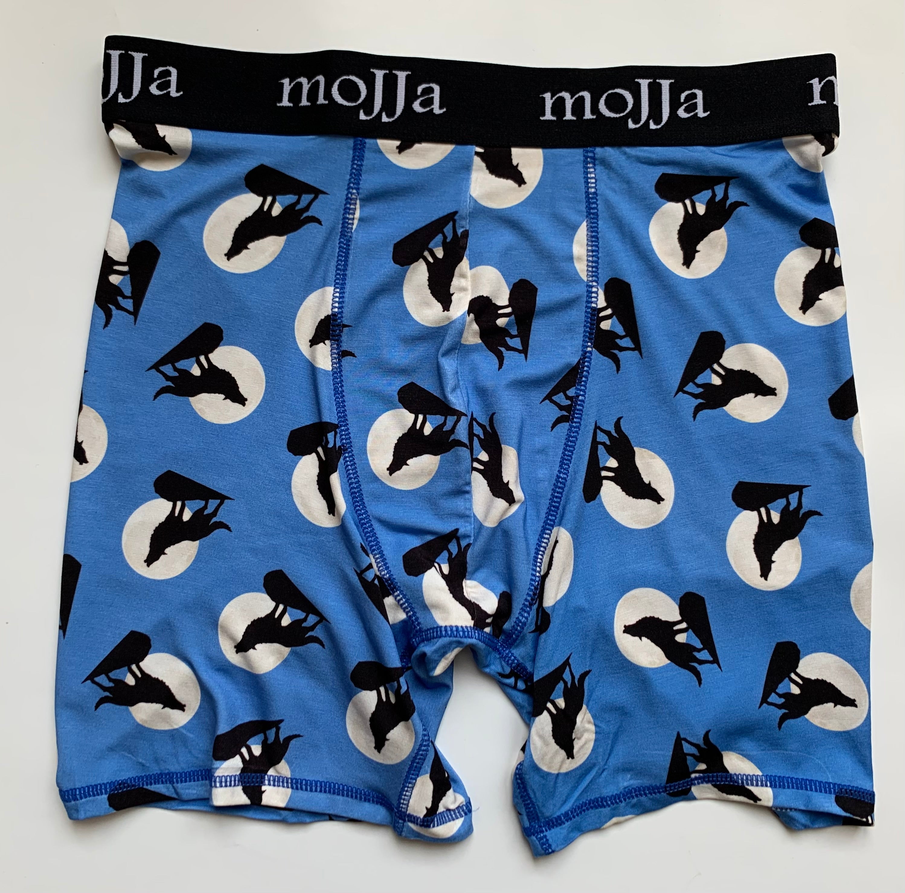 Men's Wolf Boxer Shorts Underwear Soft Underwear Stretch